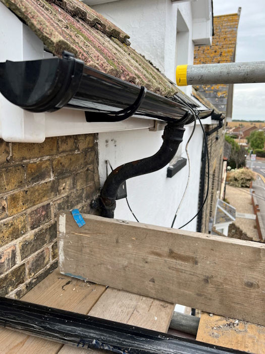 Fascia and Soffits Installation including gutter installation